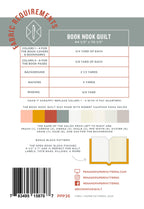 Fabric Requirements for Book Nook Quilt Pattern by Pen + Paper Patterns