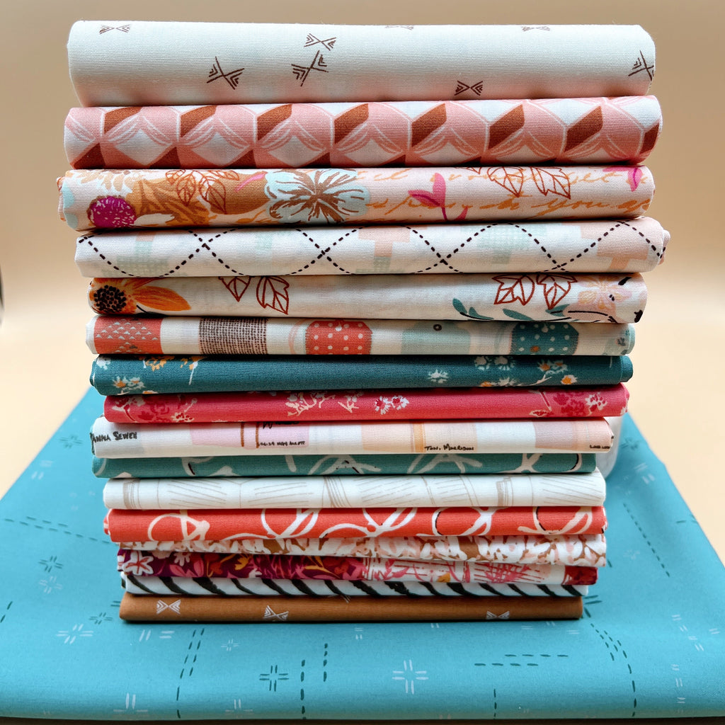 Star Pop IIQuilt Kit with Bookish Collection from Sharon Holland for Art Gallery Fabrics