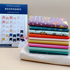Bookmarks Quilt Kit featuring Celestial Garden & Art Gallery Fabrics