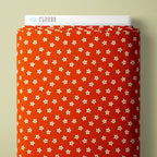 Star Flowers Red from the Bountiful Acres collection by Jasmine Hnatkova for Cloud9 Fabrics