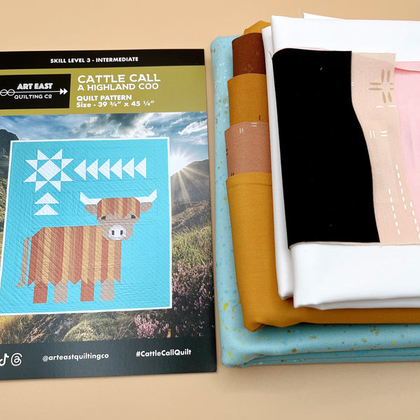 Cattle Call: A highland Coo Quilt Kit