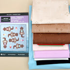 Cool Treats: An Otter Quilt Kit | Art East Quilting Co featuring Art Gallery Fabrics Pure Solids & Decostitch Elements