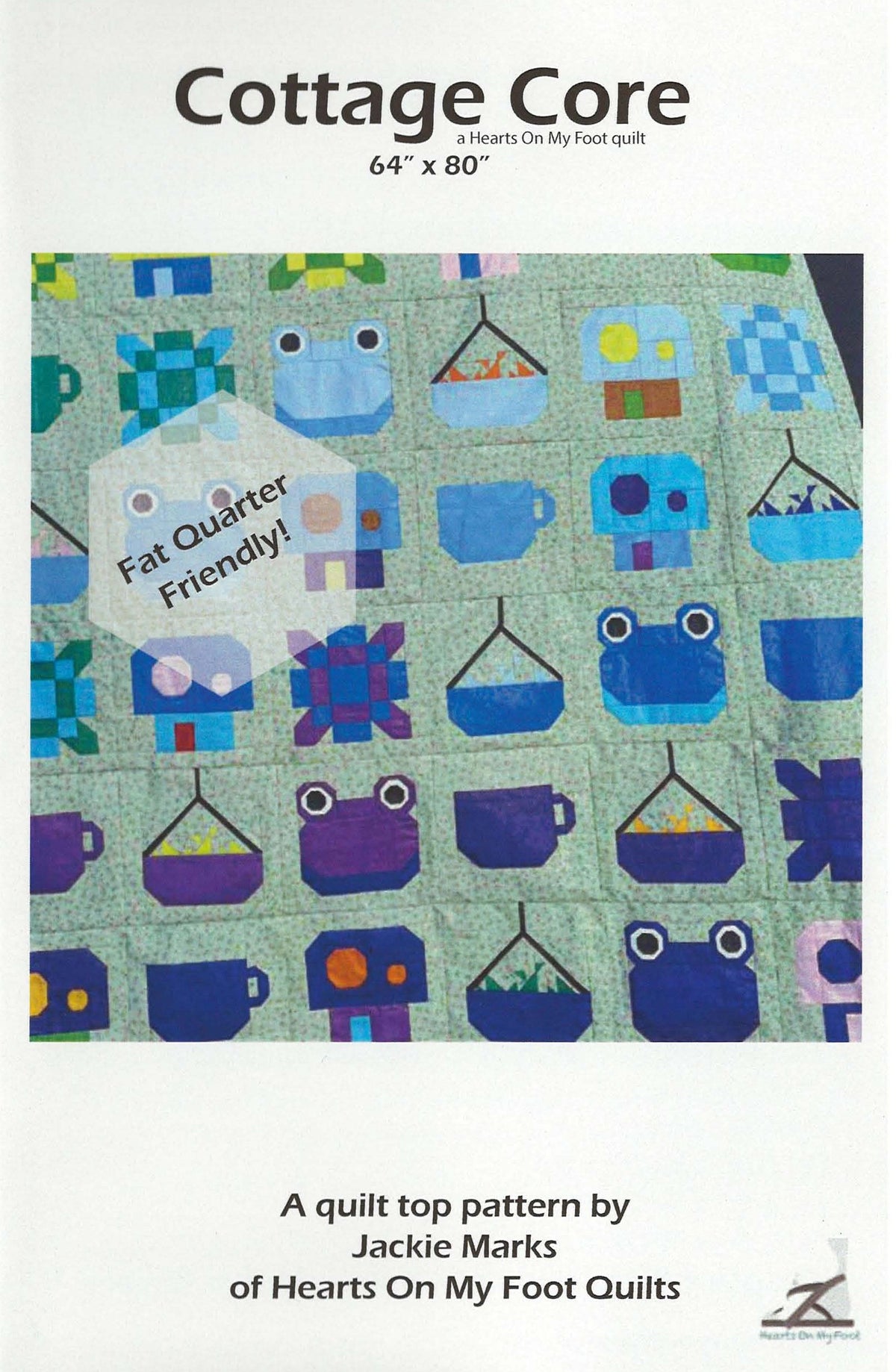 Cottage Core Quilt pattern front cover