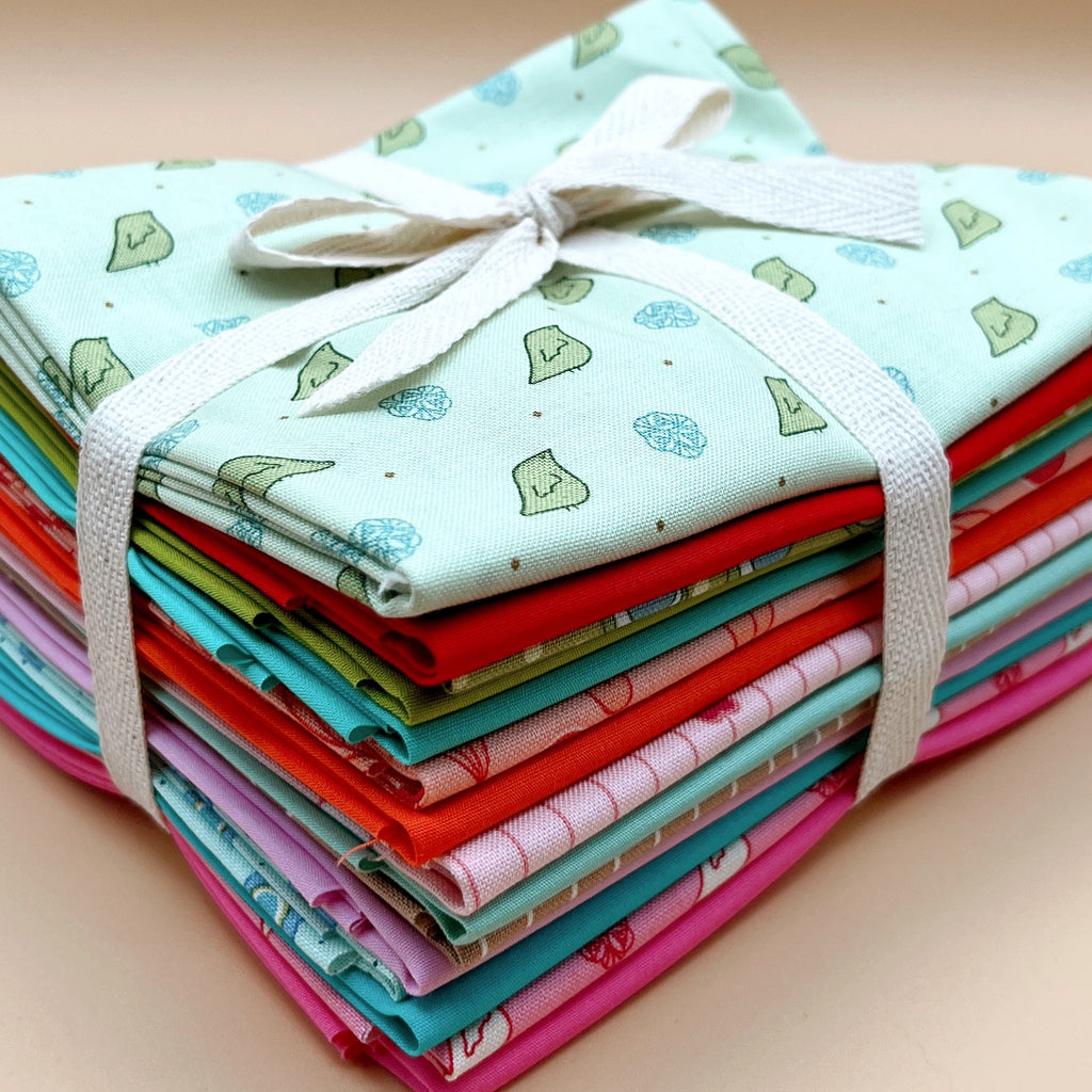 Curated Bundle No. 3 - Color ChorusColor Chorus No. 3 Fat Quarter Bundle | A Song to Sing & Art Gallery Pure Solids