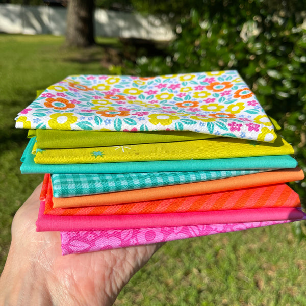 Curated Ghostly Garden by KP Creates 9 pc Fat Quarter Bundle 