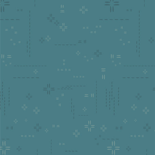 Decostitch Elements Teal Fog by Art Gallery Fabrics