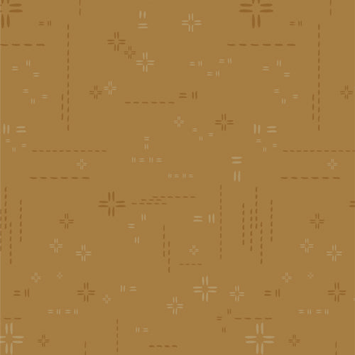 Golden Earth Decostitch Elements for Art Gallery Fabrics