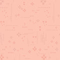 Peach Whisper Decostitch Elements for Art Gallery Fabrics