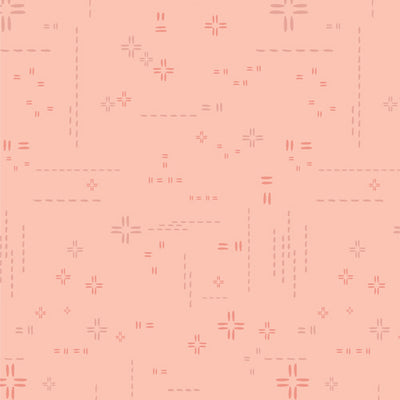 Peach Whisper Decostitch Elements for Art Gallery Fabrics