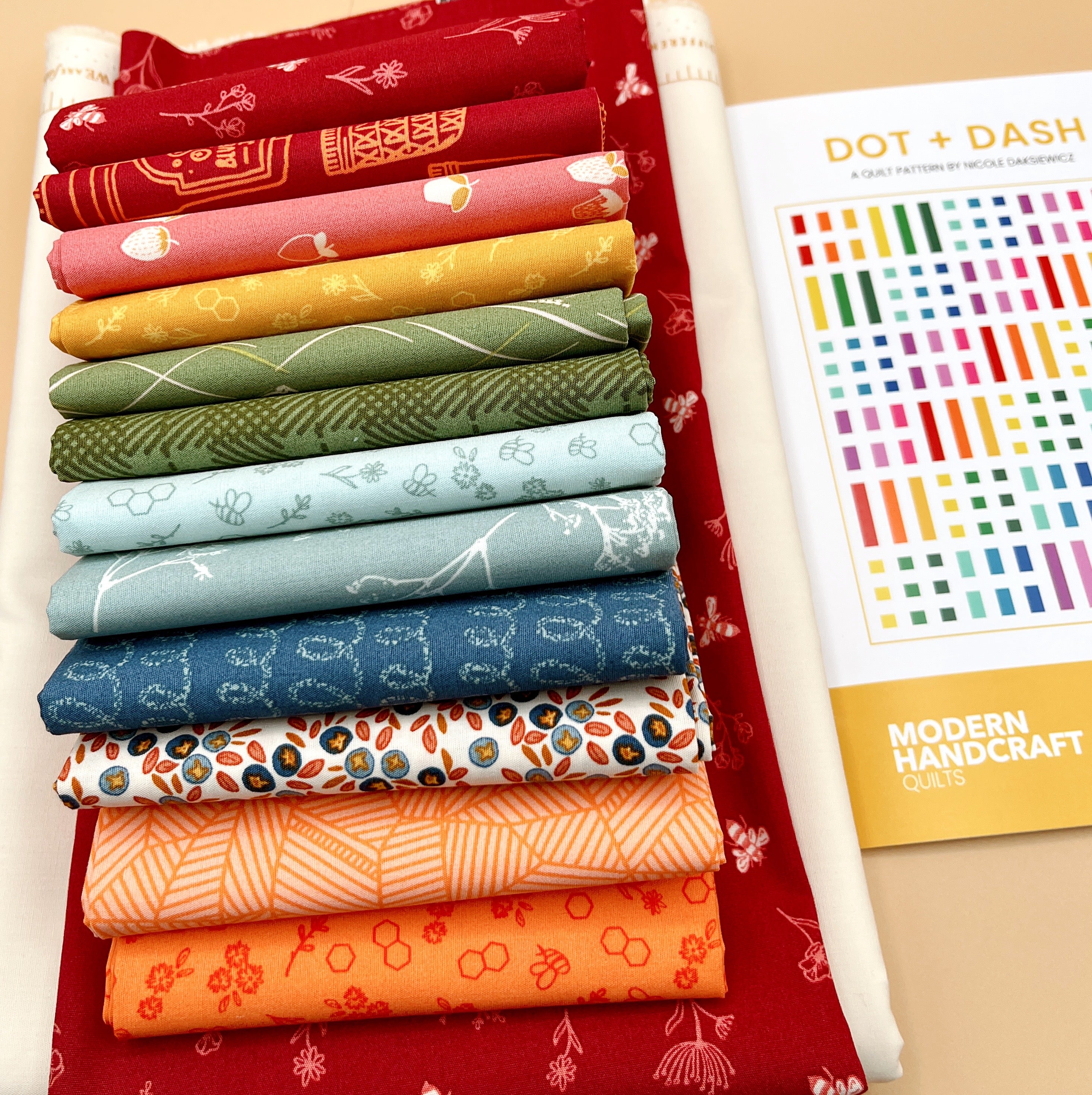 Dot & Dash Quilt Kit featuring Summer Homestead