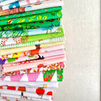 Heather Ross Favorites 27-piece fat quarter bundle featuring one of each print from the Heather Ross collection by Windham Fabrics.