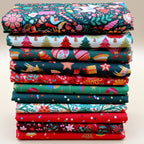 Deck the Halls Fat Quarter Bundle by Geetanjali Behera Thread & Ink