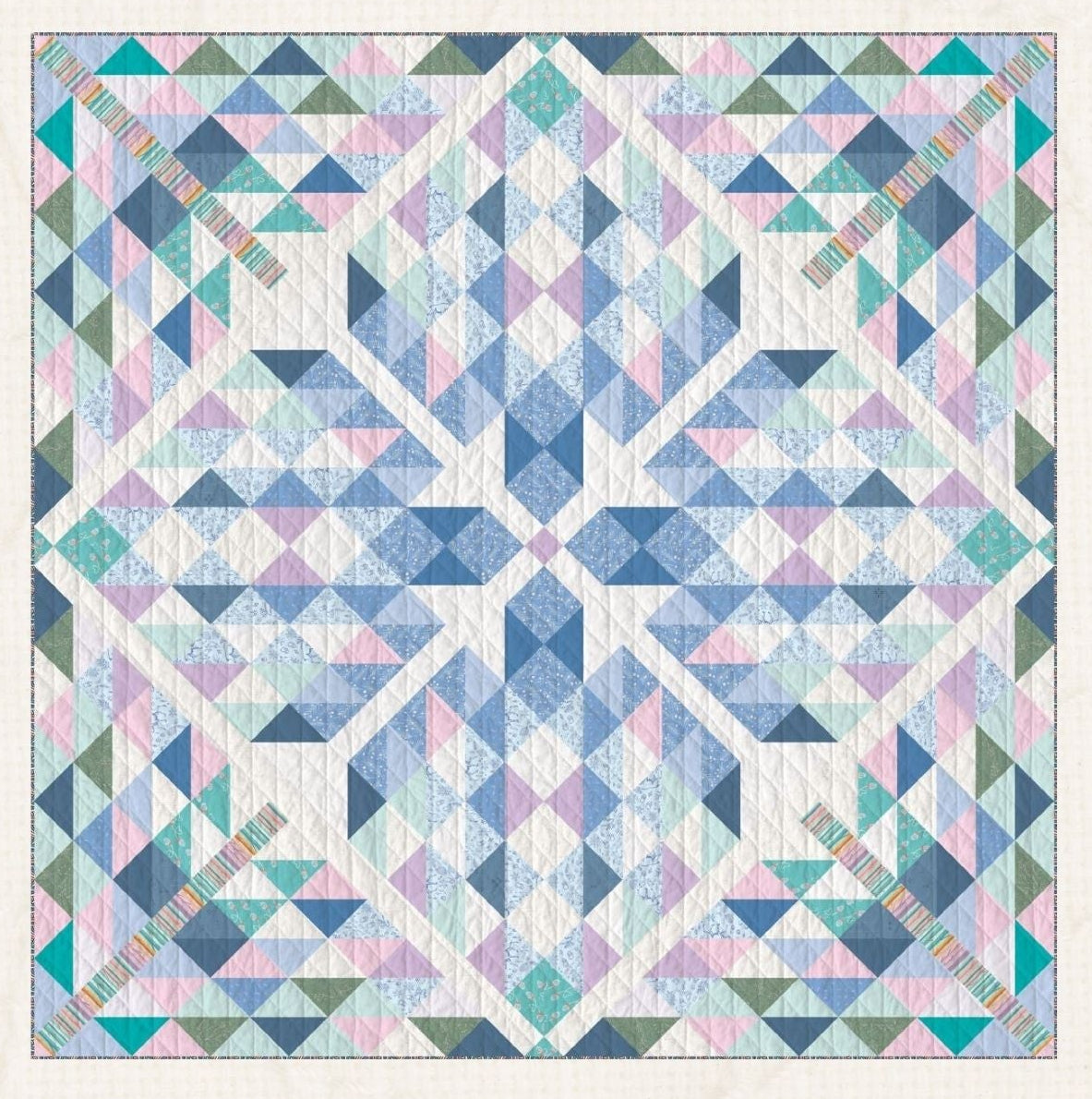 Frost Weave  Free PDF Quilt Pattern by AGF Studios