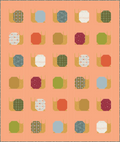 Garden Snails Throw in Summer Homestead Fabrics and Art Gallery Pure Solids