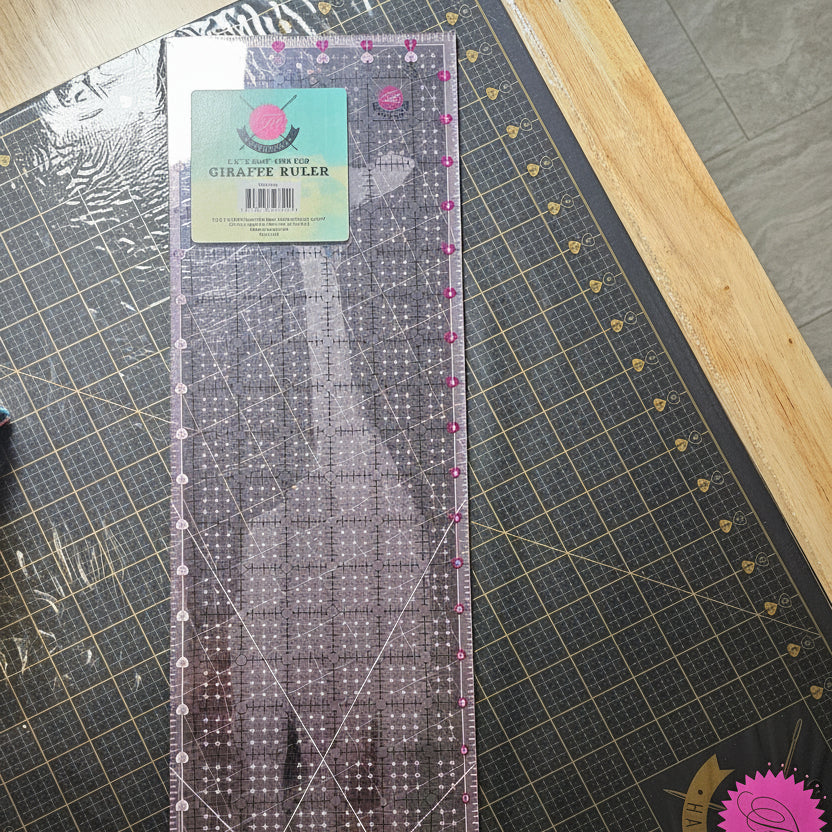 Tula Pink Giraffe Ruler 6.5x24.5