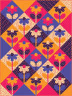 Growing Quilt Kit featuring Blooming Garden