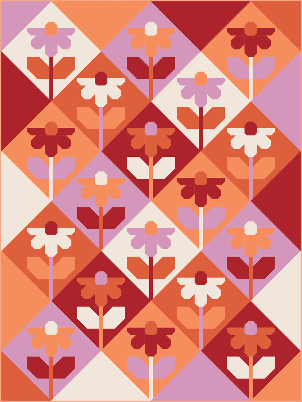 Growing Quilt Kit featuring Art Gallery Pure Solids