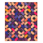 Hugs & Kisses Quilt Kit featuring Blooming Garden by Cloud 9 Fabrics