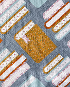 Book Nook beginner-friendly scrappy book block quilt pattern by Pen + Paper Patterns