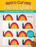Retro Curved Pieced Quilts by Erin Grogan of Love Sew Modern