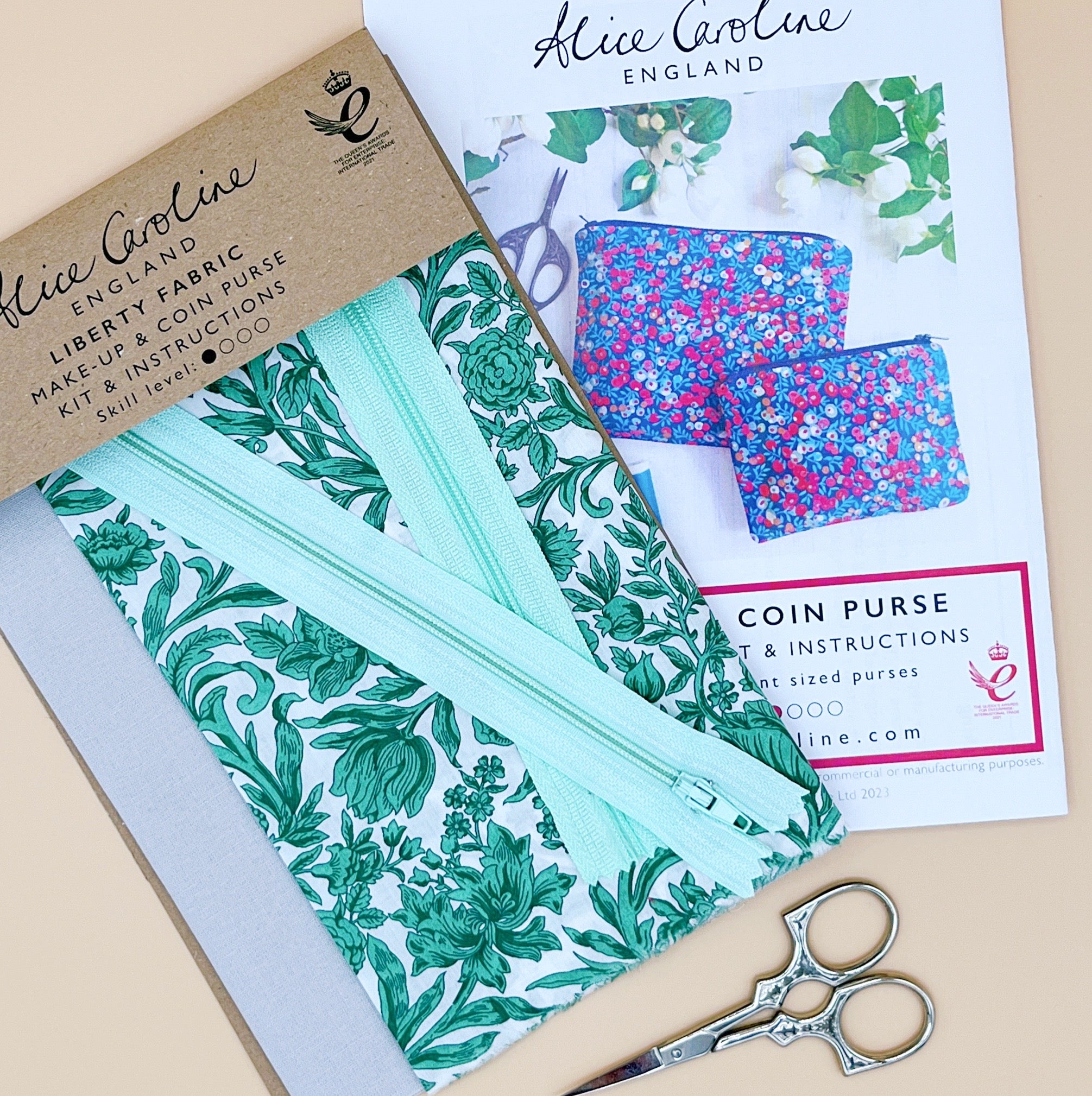 Liberty Tana Lawn® Makeup & Coin Purse Kit