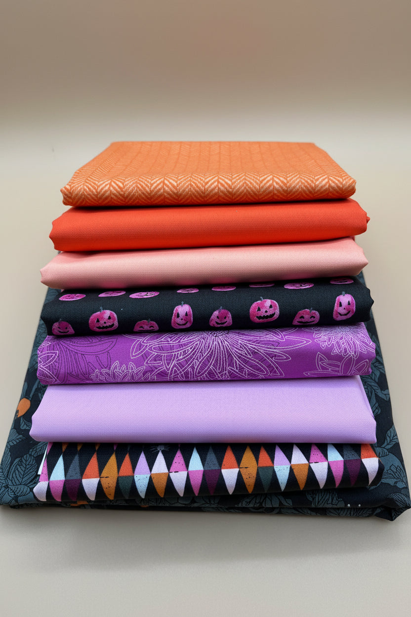 Enshadow Fabrics for the Gizmo Quilt Kit