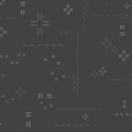 Dark gray pattern with geometric shapes on a dark gray background