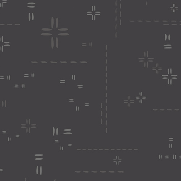 Dark gray pattern with geometric shapes on a dark gray background