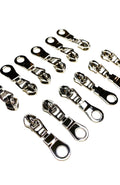 nickel zipper pulls by Sassafras Lane Designs