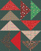 Lazy Christmas Goose No 1 Quilt Kit featuring Deck The Halls