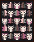 Night Owl Pattern mockup with Enshadow Fabrics