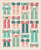Top Knot Quilt Kit – Christmas in Color by Art Gallery Fabrics (Throw A)