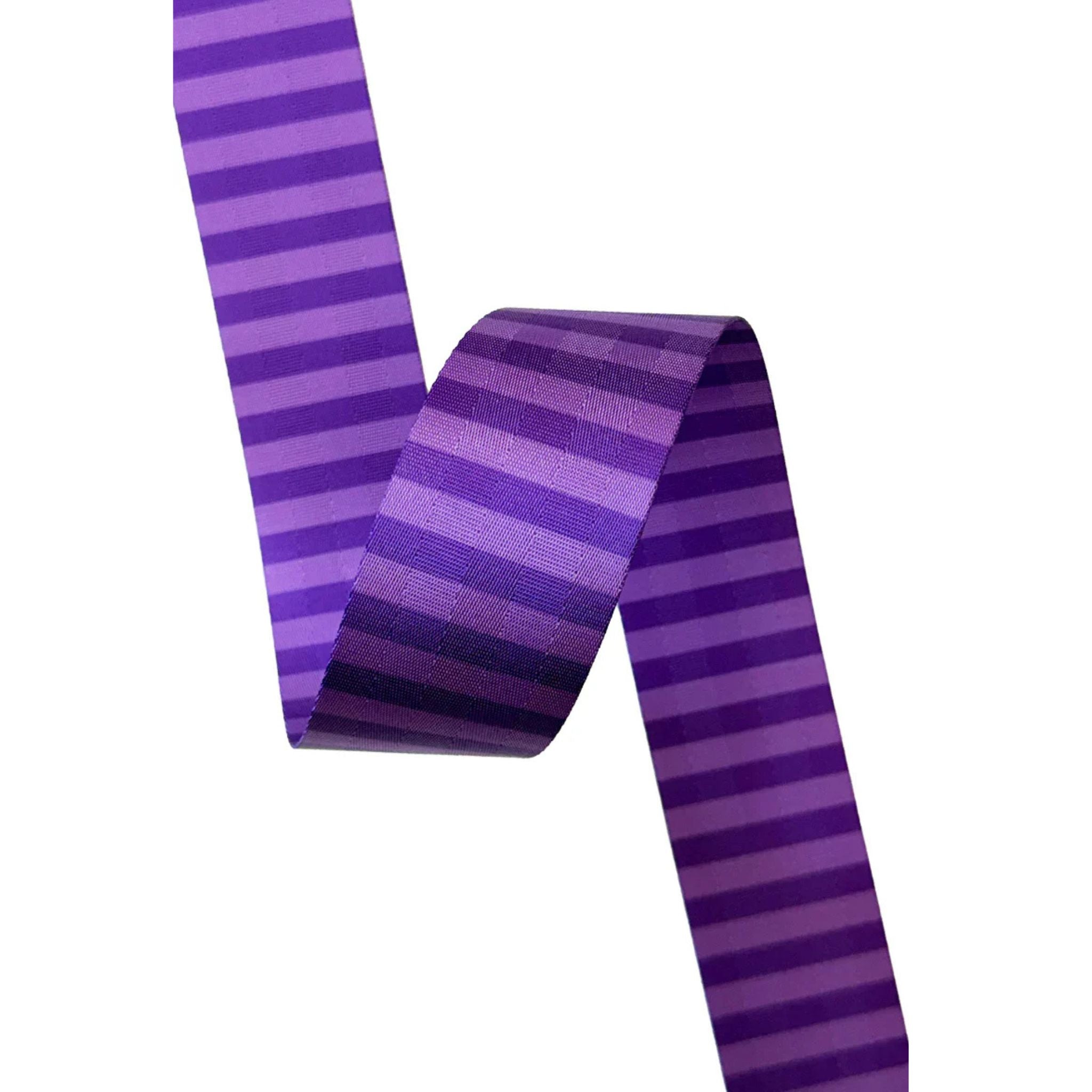 Purple Stripe 2in Webbing