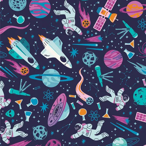 Intergalactic Rocket Science Collection by Art Gallery Fabrics