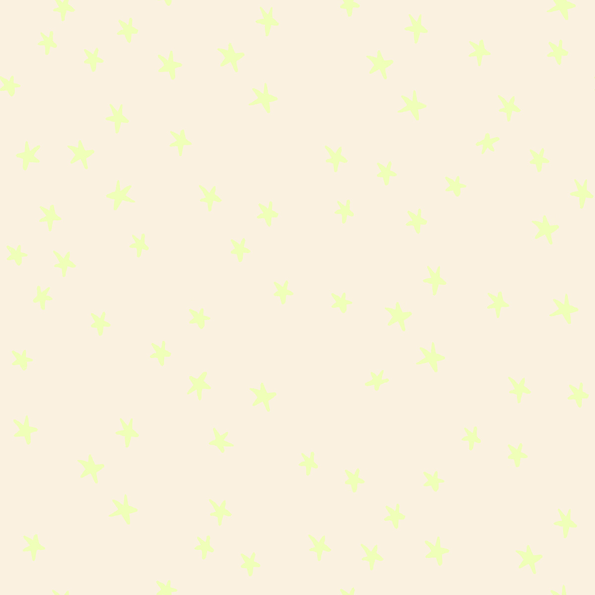 Starry Neon Yellow Fabric by the Yard | Freaky Familiars | Ruby Star Society
