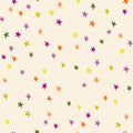 Spooky Natural  Multi-colored Stars premium cotton fabric from Freaky Familiars by Ruby Star Society