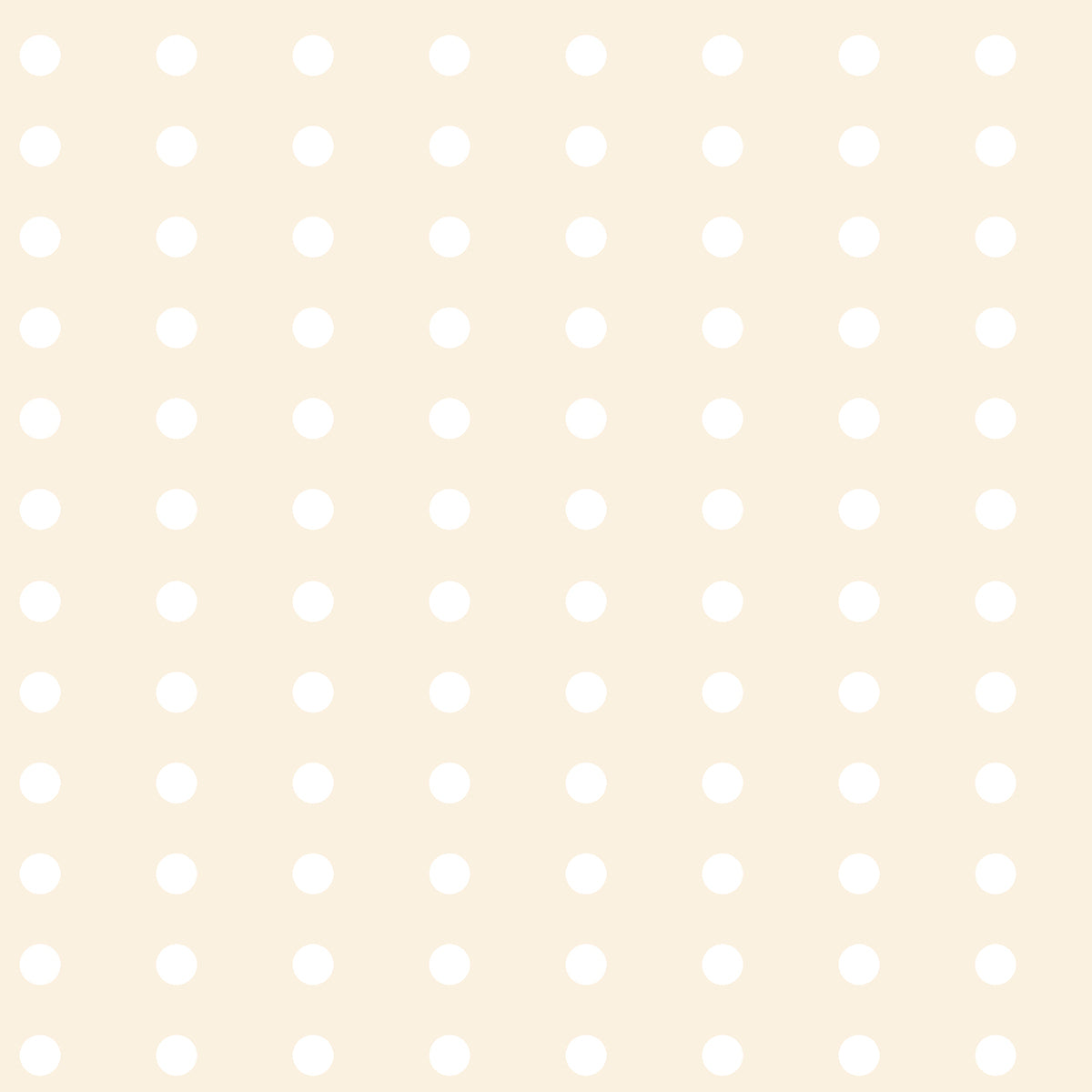 Corsage Swatch Dots White on Natural Yardage | Ruby Star Society