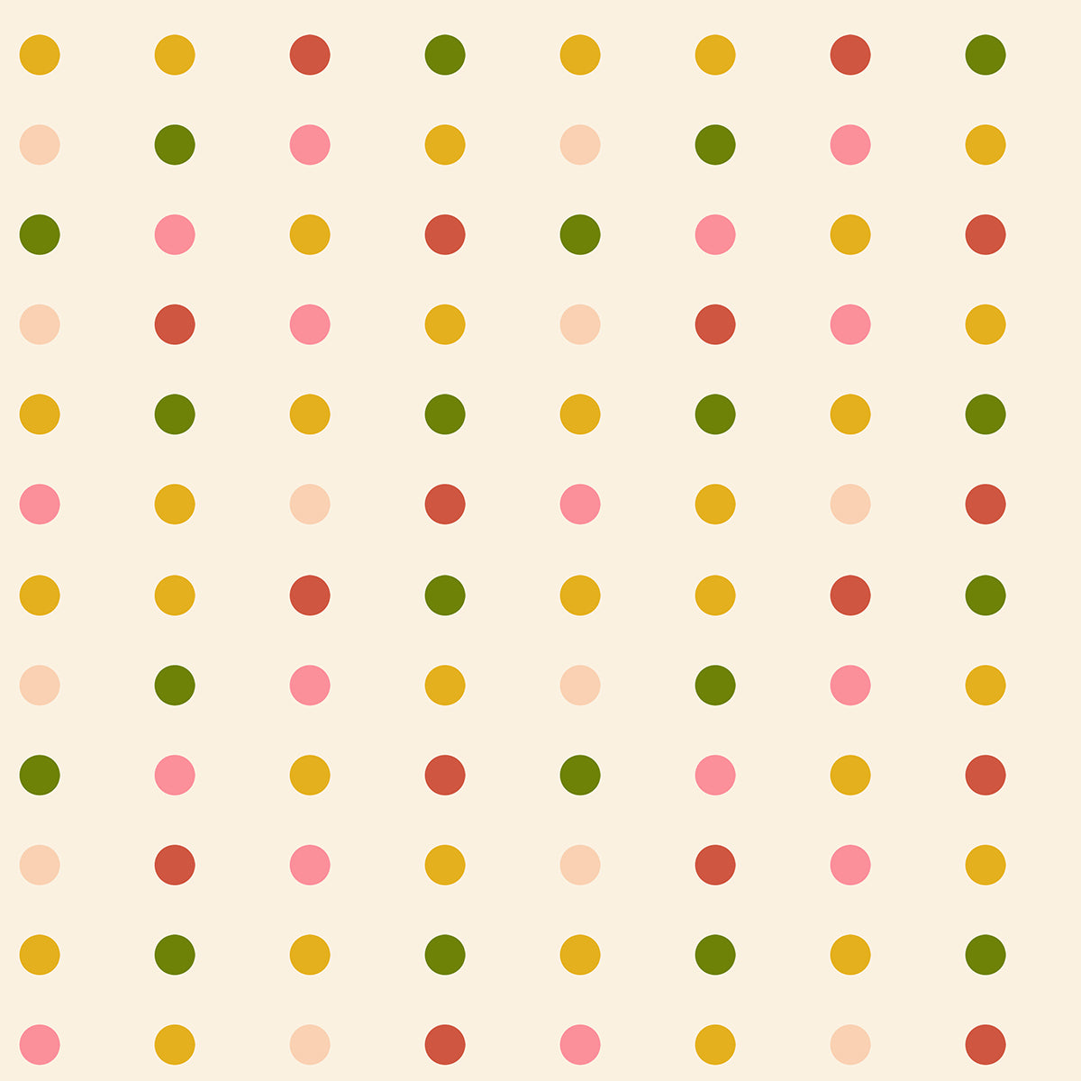 Corsage Swatch Dots Multi Yardage | Ruby Star Society