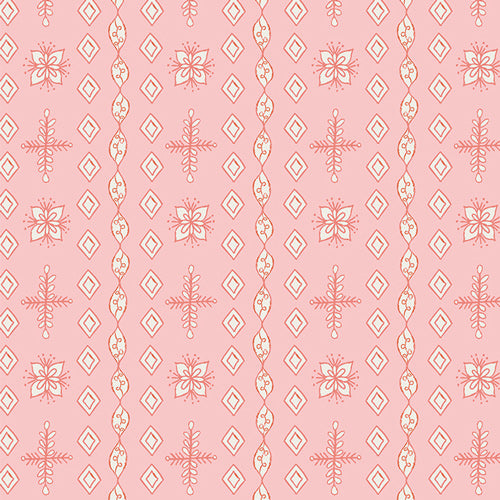 Sugar Plum Lace from the Frost & Fir Fabric Collection by Sewcial Bee Collective for Art Gallery Fabrics