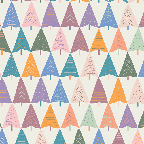 Alpine Mountain Quilting Cotton Fabric from Frost & Fir collection by Sewcial Bee Collective for Art Gallery Fabrics
