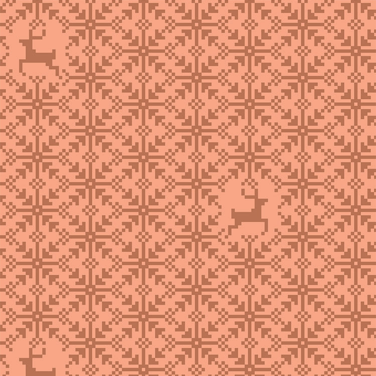 Cozy Stitches from the Frost &amp; Fir collection by Sewcial Bee Collective for Art Gallery Fabrics