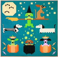 Halloweenies Quilt Pattern by Art East Quilting Co