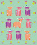 Mini Coos A Highland Cow Quilt Pattern