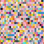 Selvedge Magic Icons Multi Fabric by the Yard | Selvedge Magic | Ruby Star Society