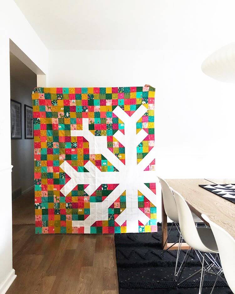 Snowflake Quilt Pattern by Modern Handcraft - 3 versions