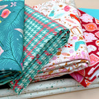 Snowflake Quilt Kit  pattern Modern Handcraft featuring Christmas in Color by Art Gallery Fabrics