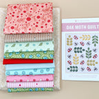 Custom Curated Quilt Kit A Song to Sing Collection with Oak Moth Quilt Pen + Paper Patterns