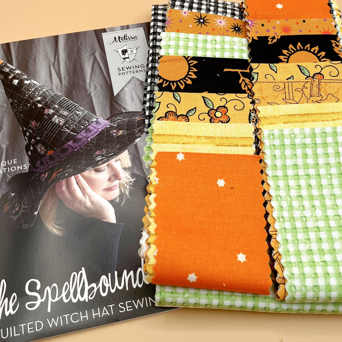 Spellbound Witch Hat Kit featuring Scary Scraps by J Wecker Frisch by Riley Blake Designs