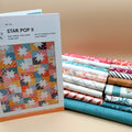 Star Pop IIQuilt Kit with Bookish Collection from Sharon Holland for Art Gallery Fabrics