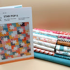 Star Pop IIQuilt Kit with Bookish Collection from Sharon Holland for Art Gallery Fabrics